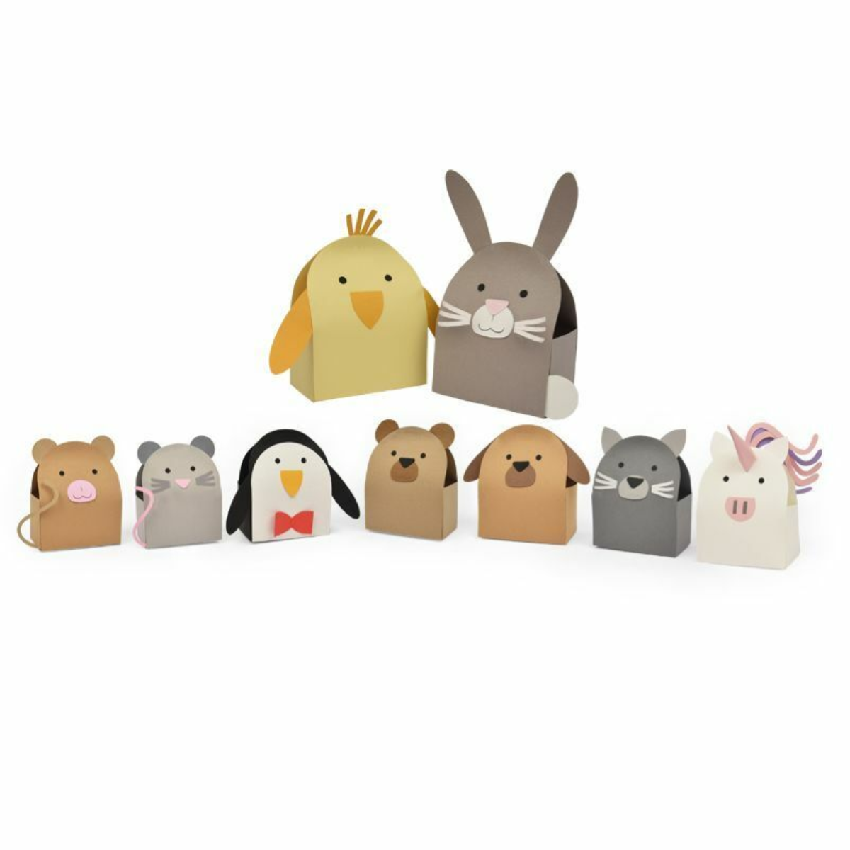FUSTELLA SIZZIX 663326 BOX ANIMALI BIGZ L