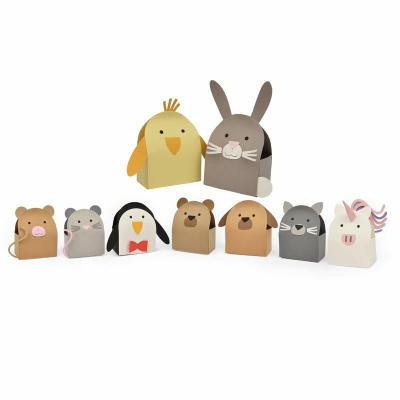 FUSTELLA SIZZIX 663326 BOX ANIMALI BIGZ L