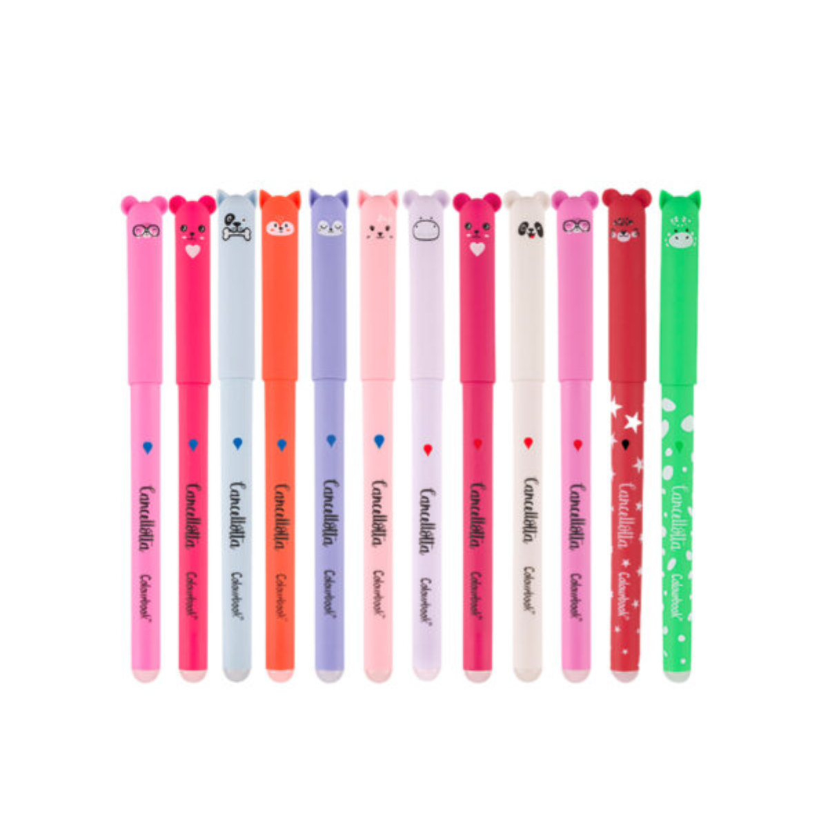 SET 10 PENNE GEL CANCELLABILE CANCELLOTTA + 2 OMAGGIO COLOURBOOK ART. COL23960