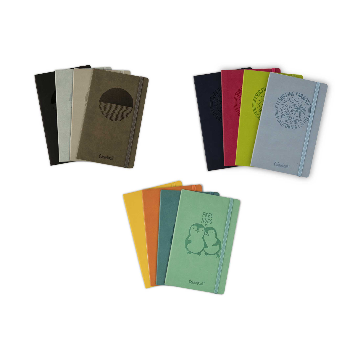 NOTES TACCUINO WORK JOURNAL COLOURBOOK CM. 13 X 21 ART. COL2