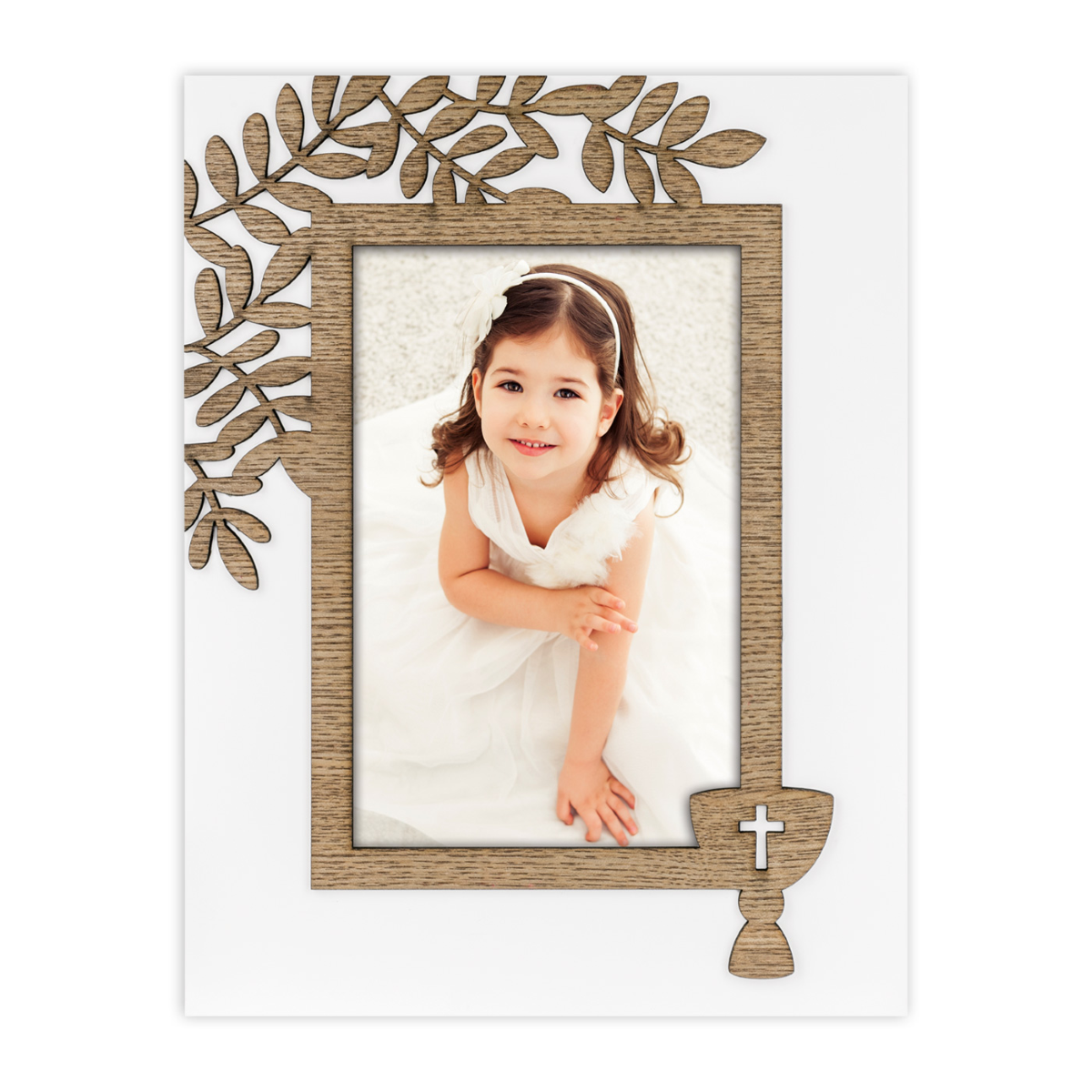 CORNICE PRIMA COMUNIONE MOD. MICHELA CM. 10 X 15 ART. PL3646
