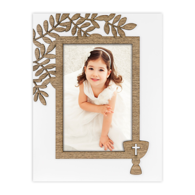 CORNICE PRIMA COMUNIONE MOD. MICHELA CM. 10 X 15 ART. PL3646