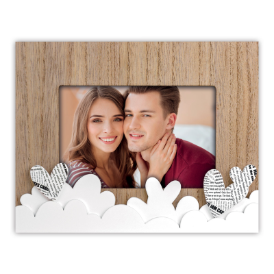 CORNICE CUORI MOD. ROMINA HORIZONTAL CM. 10 X 15 ART. HP767