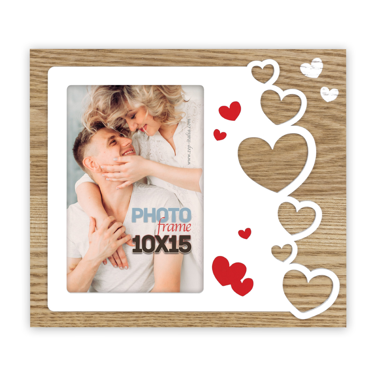 CORNICE CUORI MOD. GIORGIA V CM. 10 X 15 ART. WH2846