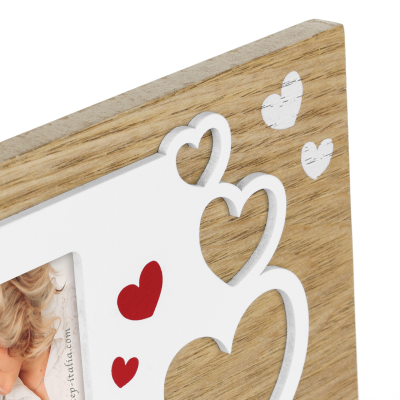 CORNICE CUORI MOD. GIORGIA V CM. 10 X 15 ART. WH2846
