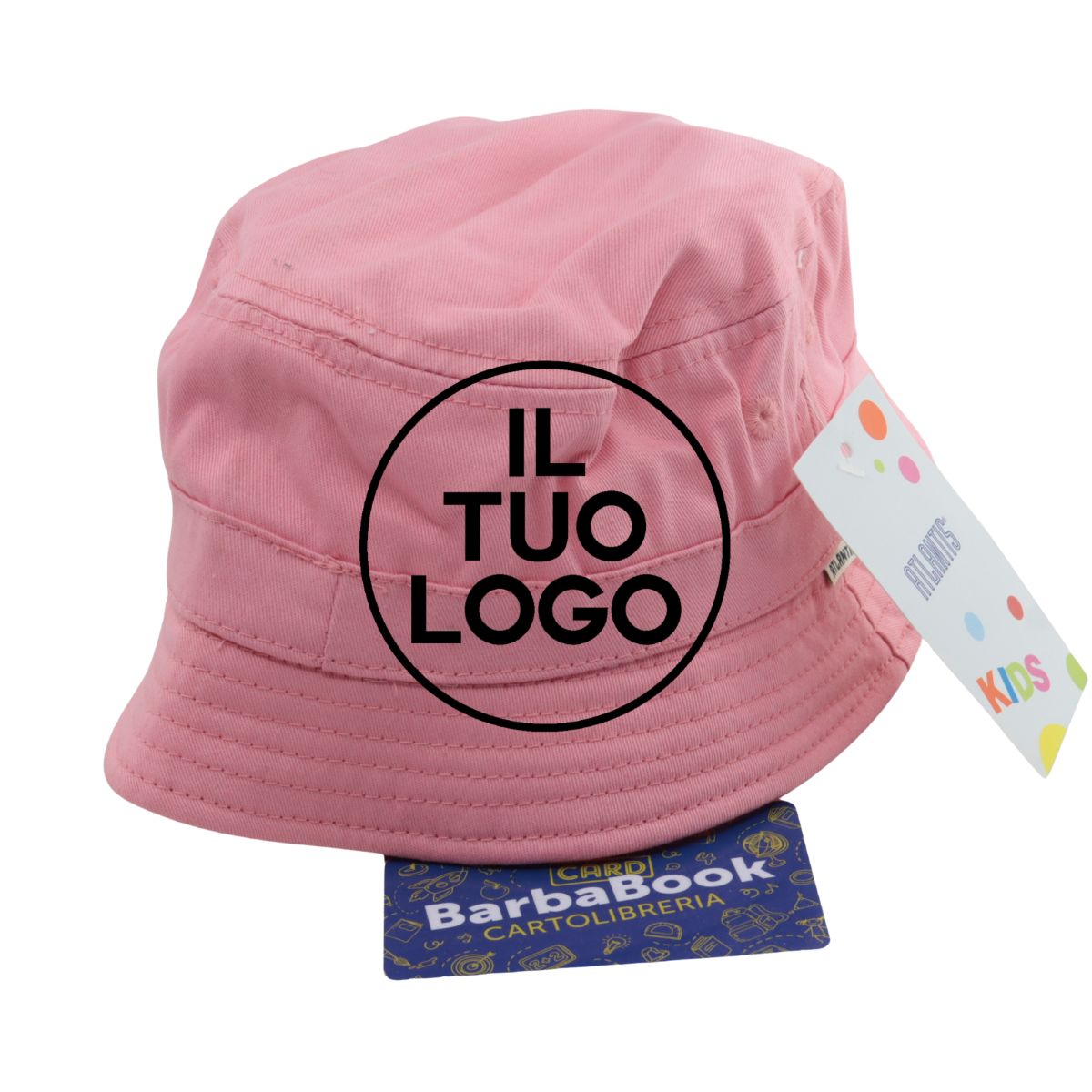 CAPPELLO INFANT BUCKET ROSA PERSONALIZZATO