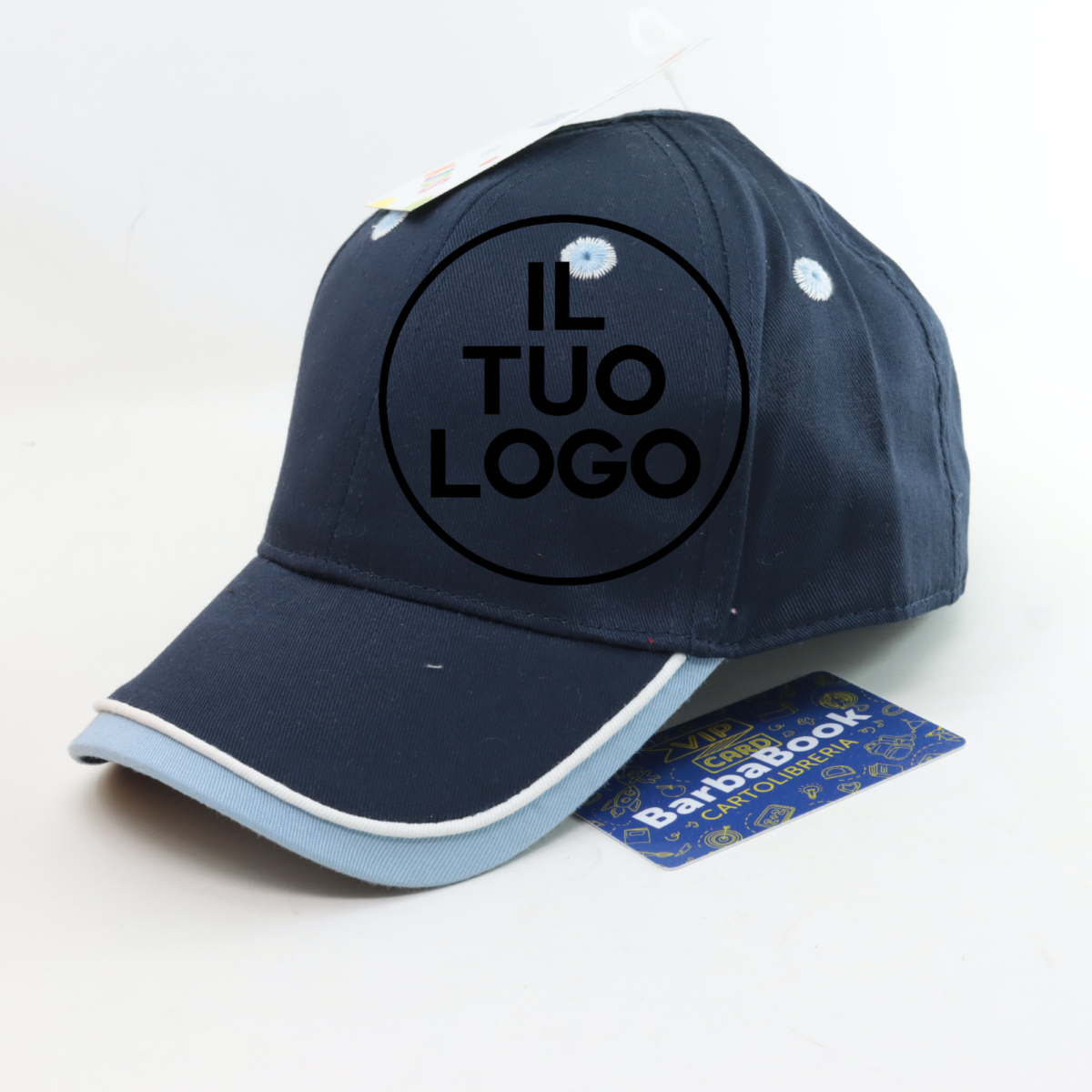 CAPPELLO KID STAR NAVY - AZZURRO PERSONALIZZATO