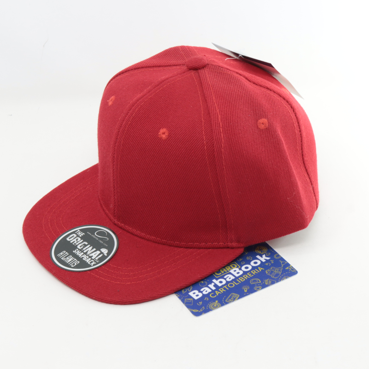 CAPPELLO KID SNAP BACK ATLANTIS ROSSO