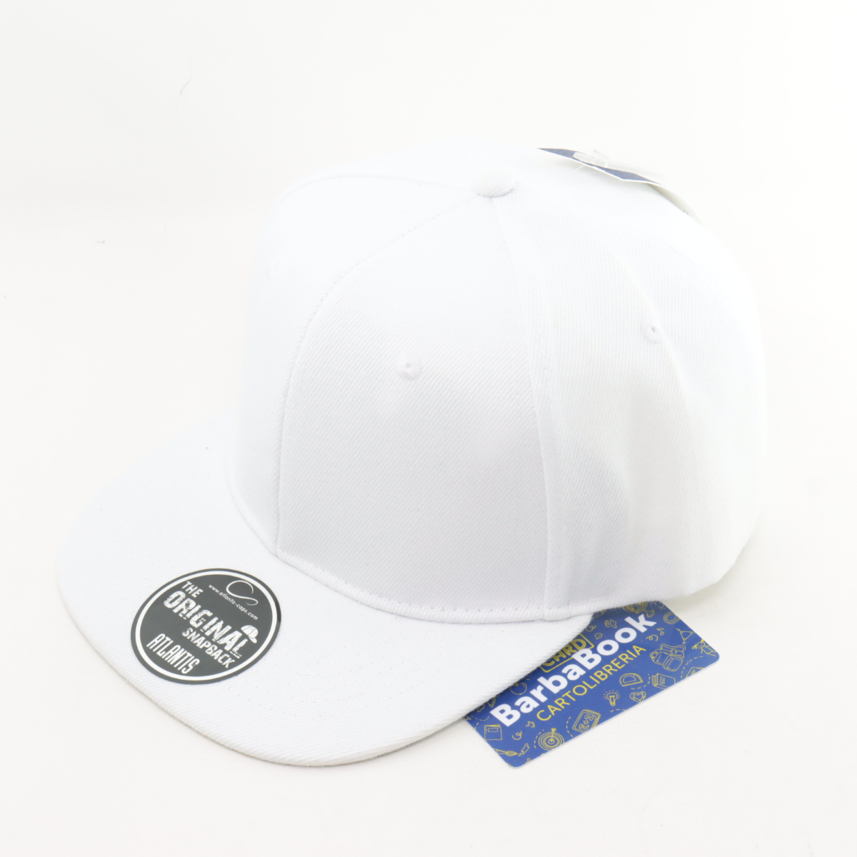 CAPPELLO SNAP BACK ATLANTIS BIANCO