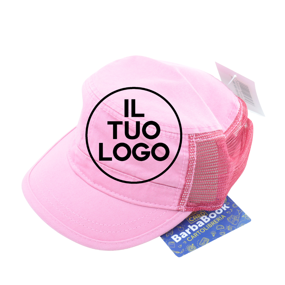 CAPPELLO KID ARMY MESH ATLANTIS ART. KIAM ROSA/FUCSIA PERSONALIZZATO