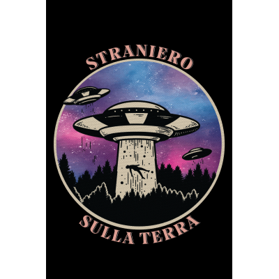 T-SHIRT M/C CLASSIC UNISEX ART. ST2000 STRANIERO SULLA TERRA S
