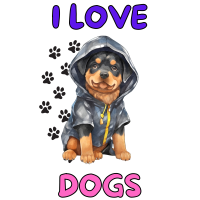 T-SHIRT M/C CLASSIC-T FITTED DONNA ART. ST2600 I LOVE DOGS XS