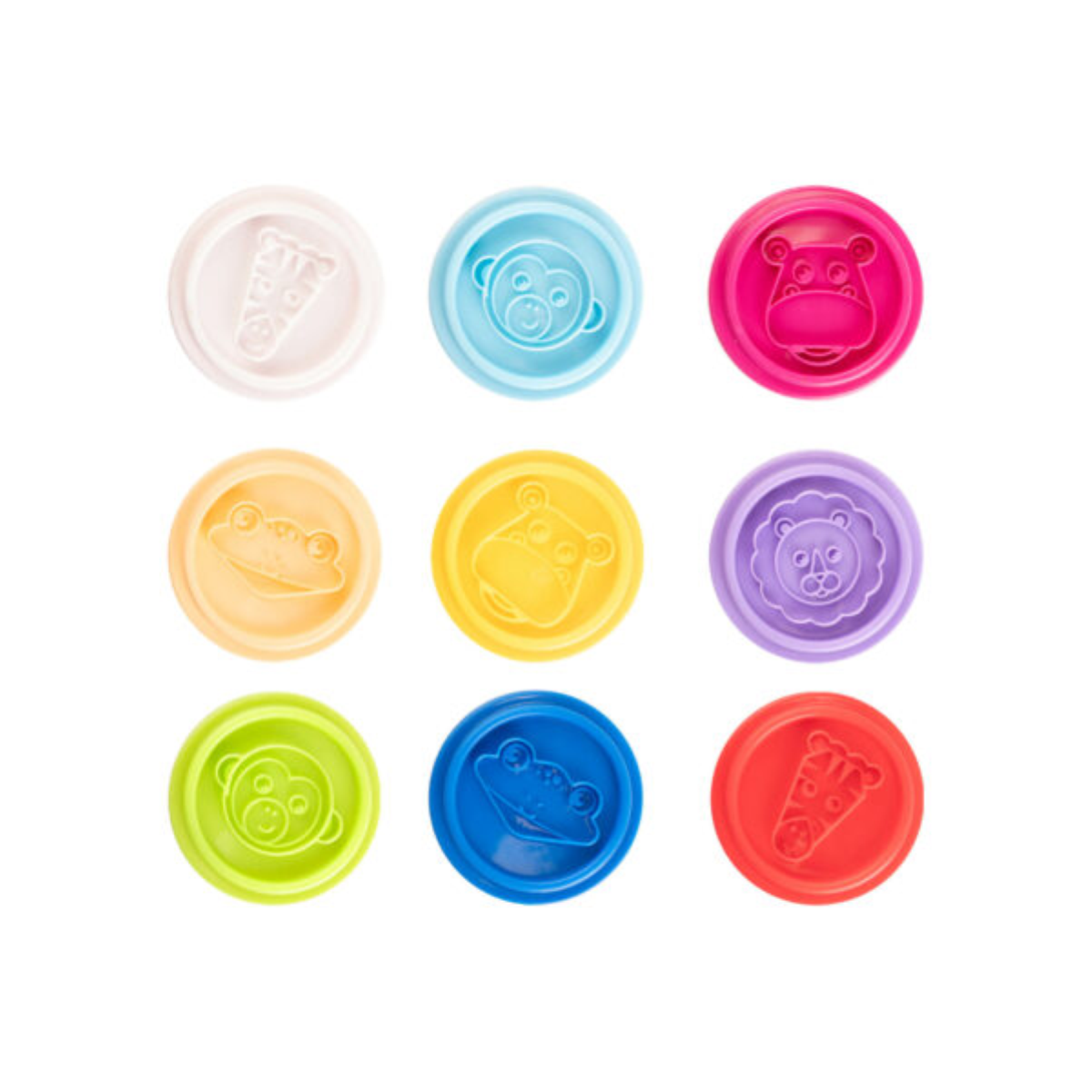 SET 9 VASETTI PASTA MODELLABILE KIDDO' COL24033