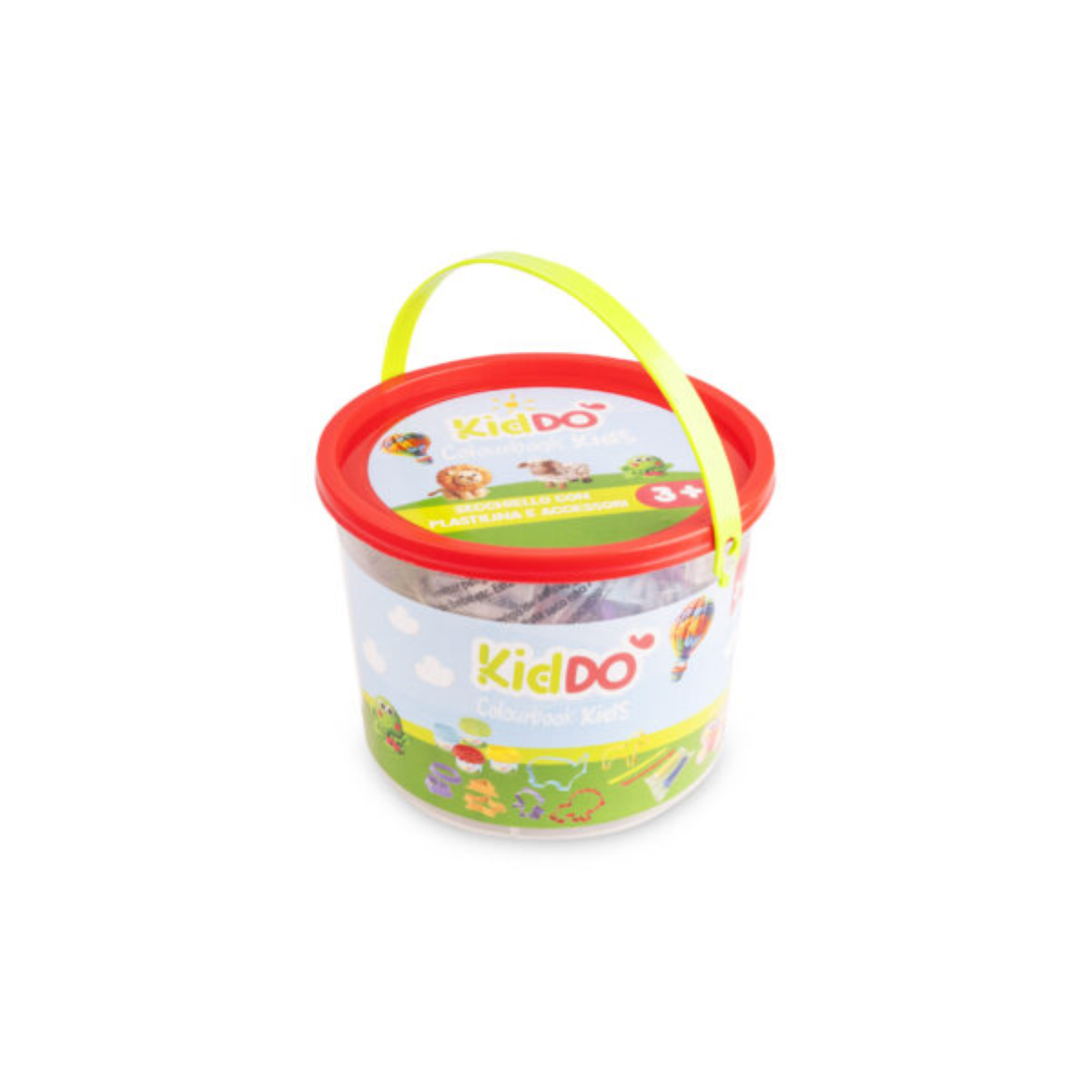SECCHIELLO PASTA MODELLABILE KIDDO' CON ACCESSORI COL24039