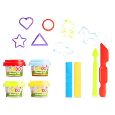 SECCHIELLO PASTA MODELLABILE KIDDO' CON ACCESSORI COL24039