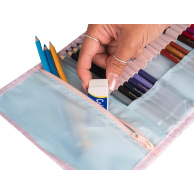 SET ROTOLO PASTELLO COLOURBOOK CREATIVITY 24 COLORI COL24399 FLOWERS