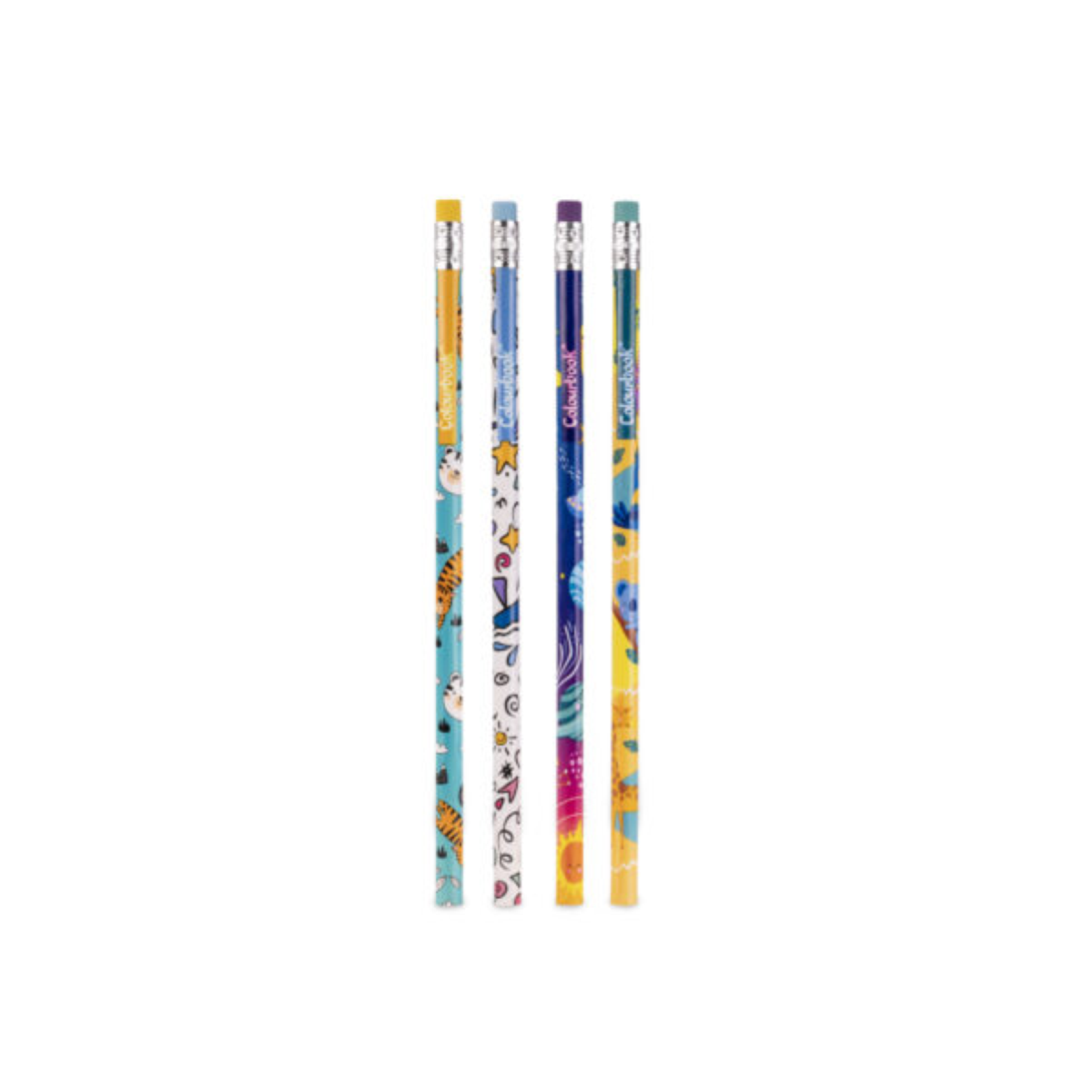 SET 4 MATITE HB MATTA COLOURBOOK KIDS