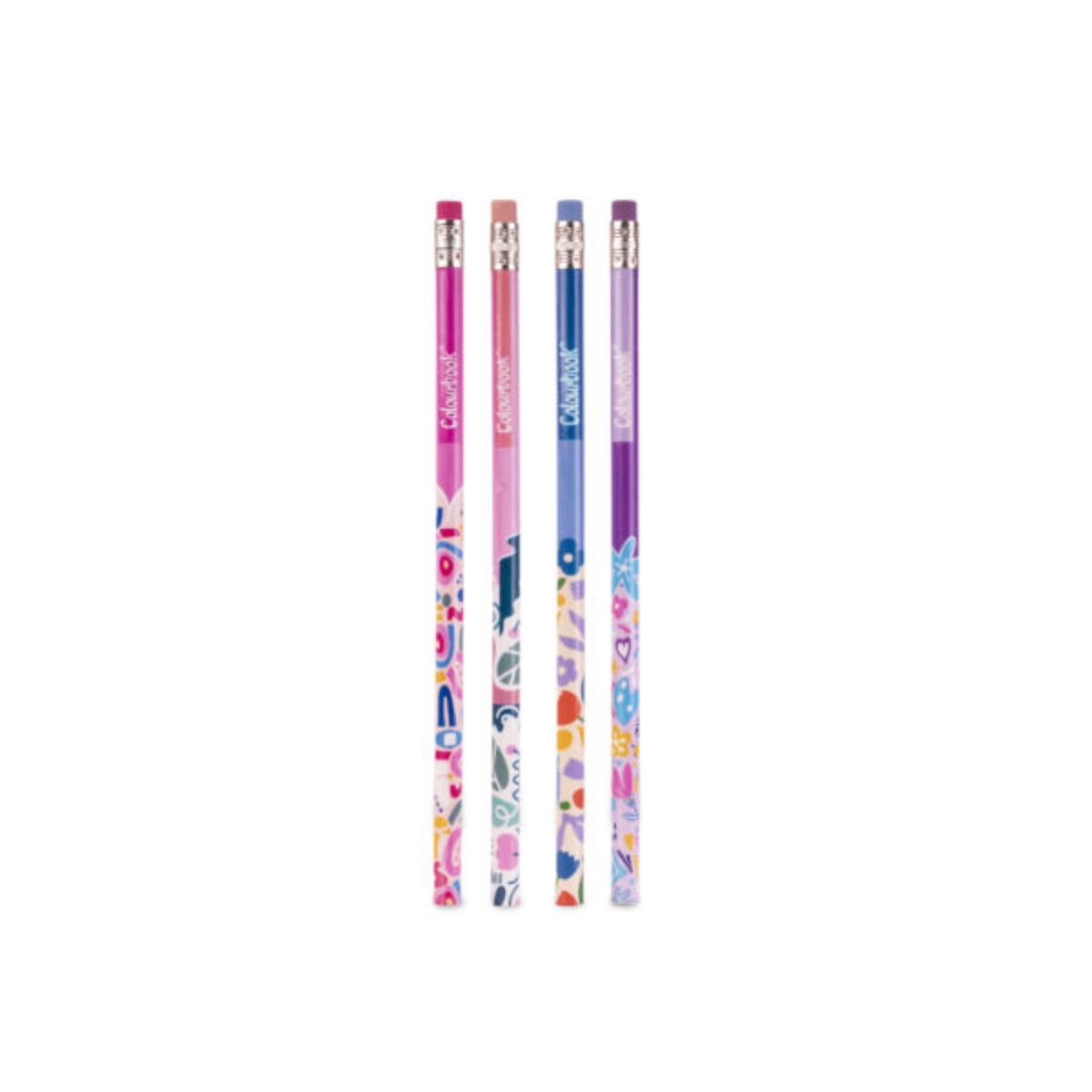 SET 4 MATITE HB MATTA COLOURBOOK DOODLE