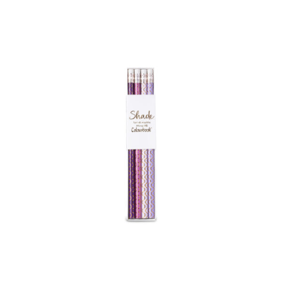 SET 4 MATITE HB SHADE COLOURBOOK ORCHIDEA