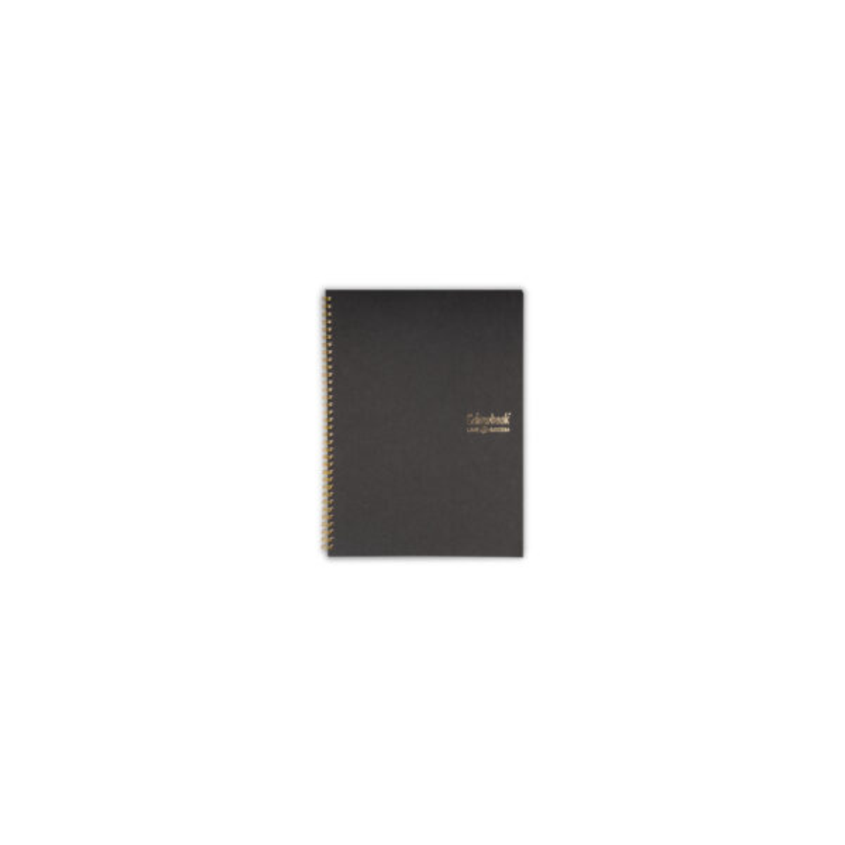 QUADERNO SPIRALATO A6 80 FOGLI LIVE GREEN COLOURBOOK ANTRACITE NERO 1R