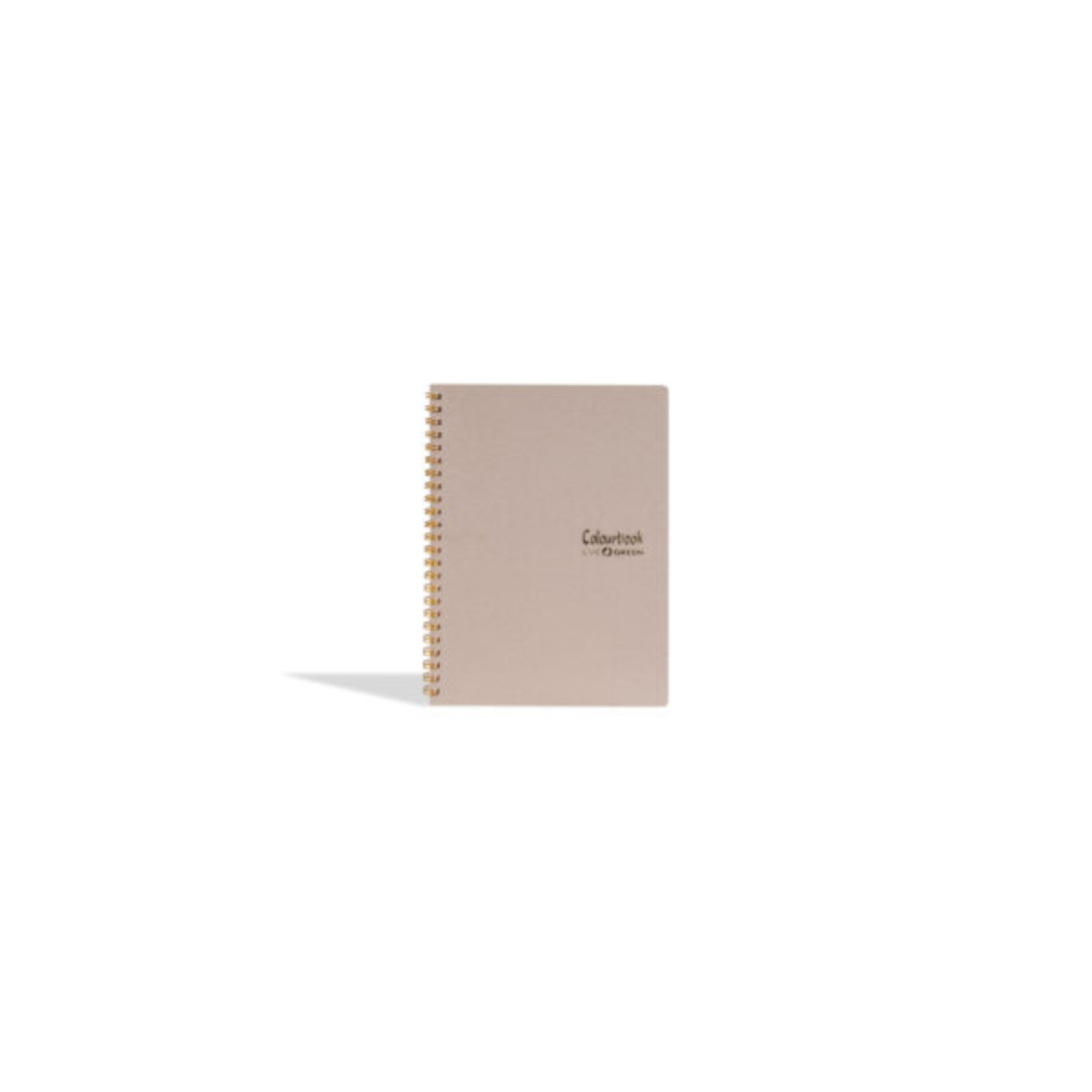 QUADERNO SPIRALATO A6 80 FOGLI LIVE GREEN COLOURBOOK CALCAIRE GRIGIO 1R