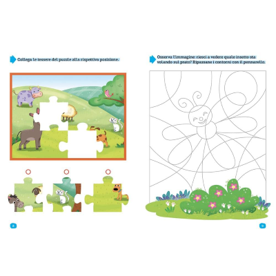 LIBRO GIOCHI E ATTIVITA' EDUCATIVE PER IMPARARE