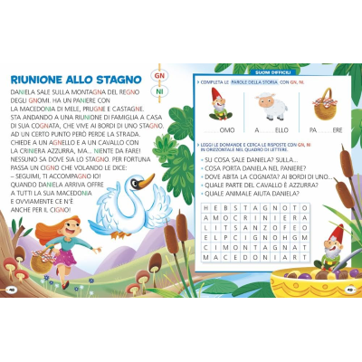 LIBRO STORIE FACILI PER IMPARARE A LEGGERE E A SCRIVERE