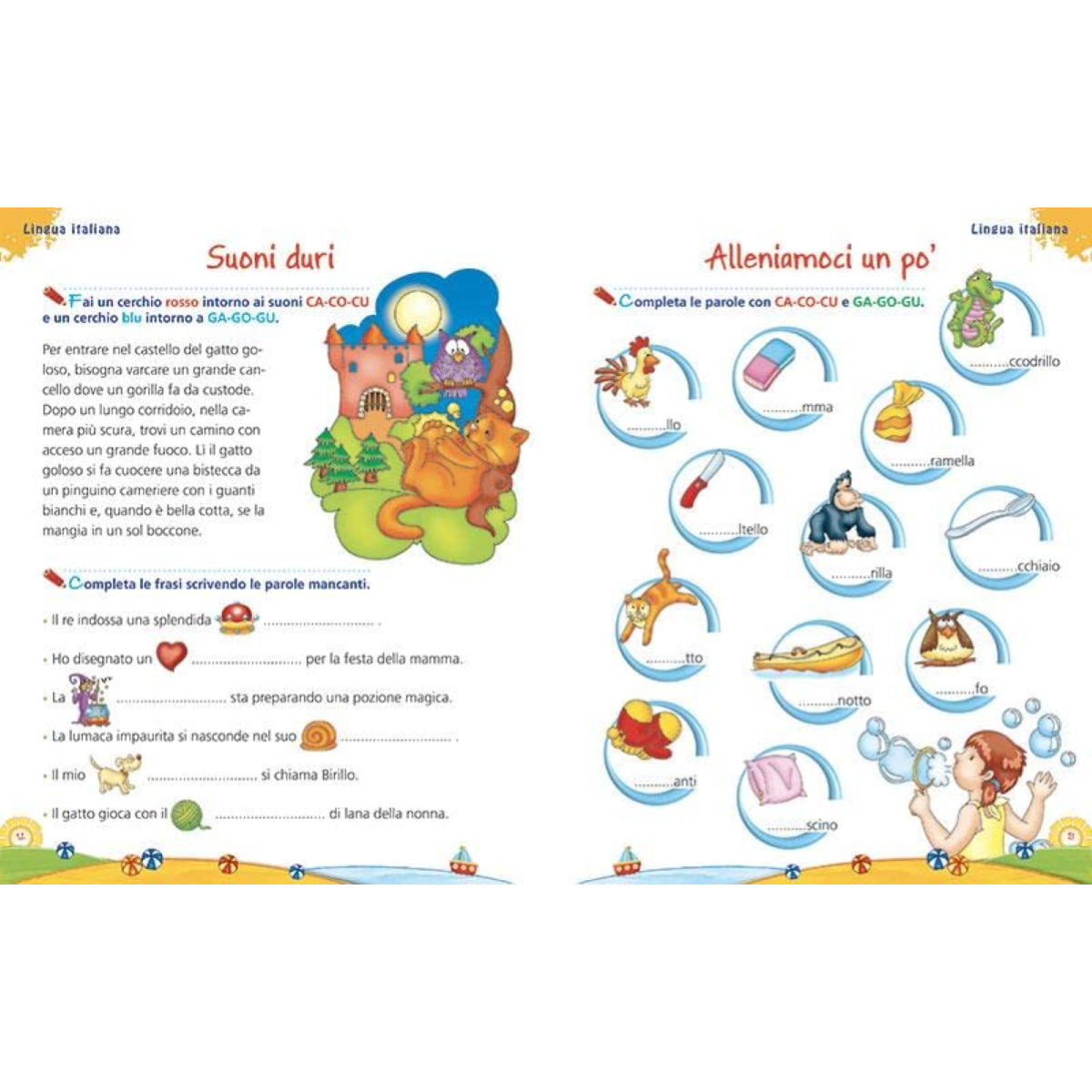 LIBRO LEGGO SCRIVO CONTO IN VACANZA DALLA PRIMA ALLA SECONDA CLASSE