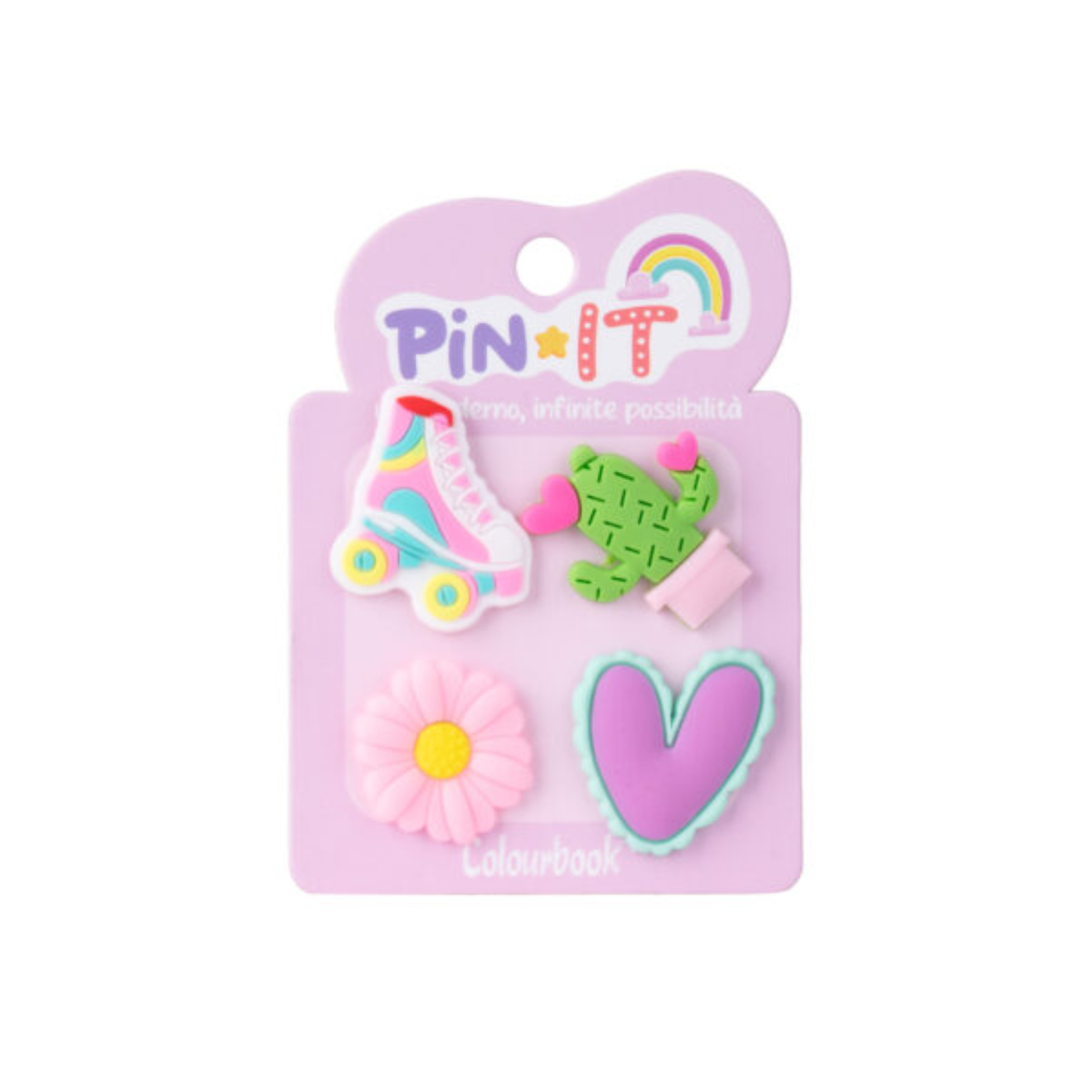 SET 4 PEZZI PIN IT SUMMER LOVE COL24834