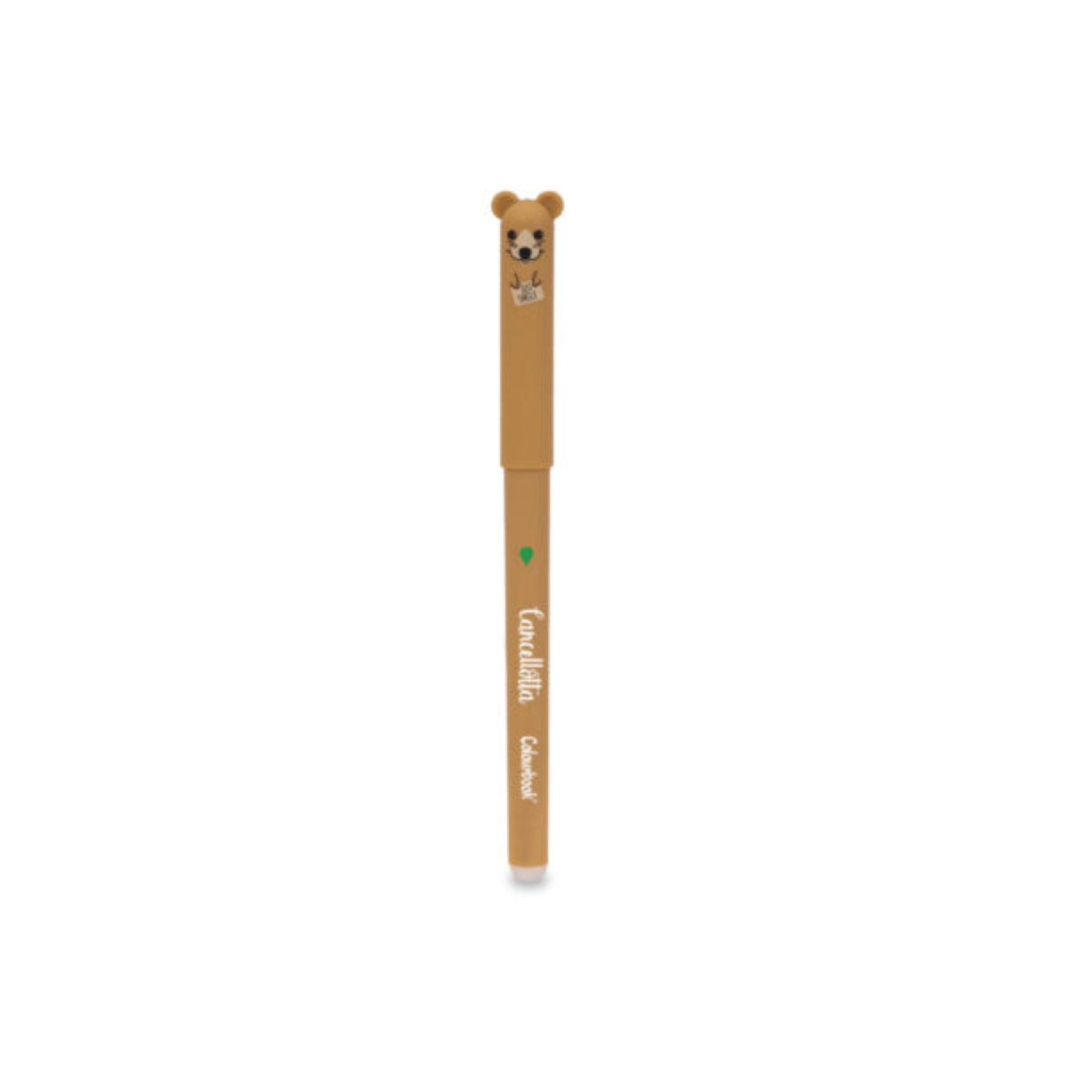 PENNA GEL CANCELLABILE CANCELLOTTA QUOKKA COLOURBOOK VERDE
