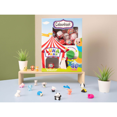 GOMMA LUNA PARK SOGGETTI ASSORTITI COLOURBOOK COL24016