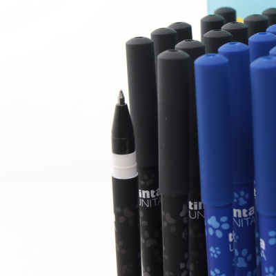 PENNA CANCELLABILE GIU' LA ZAMPA TINTA UNITA CON TAPPO BLU 61571