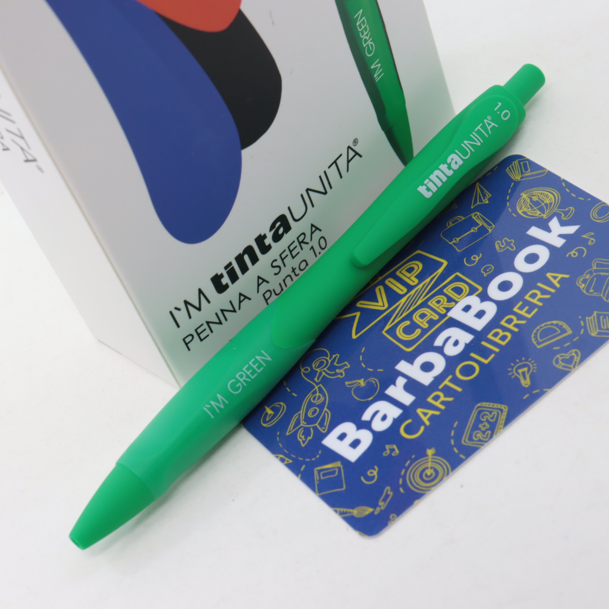 PENNA SFERA IM TINTA UNITA MM. 1,0 VERDE 51191