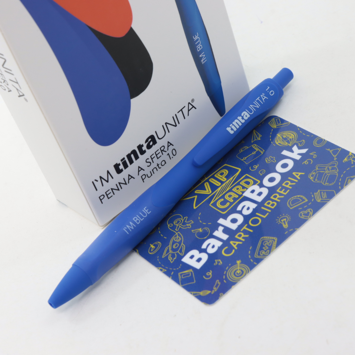 PENNA SFERA IM TINTA UNITA MM. 1,0 BLU 51188