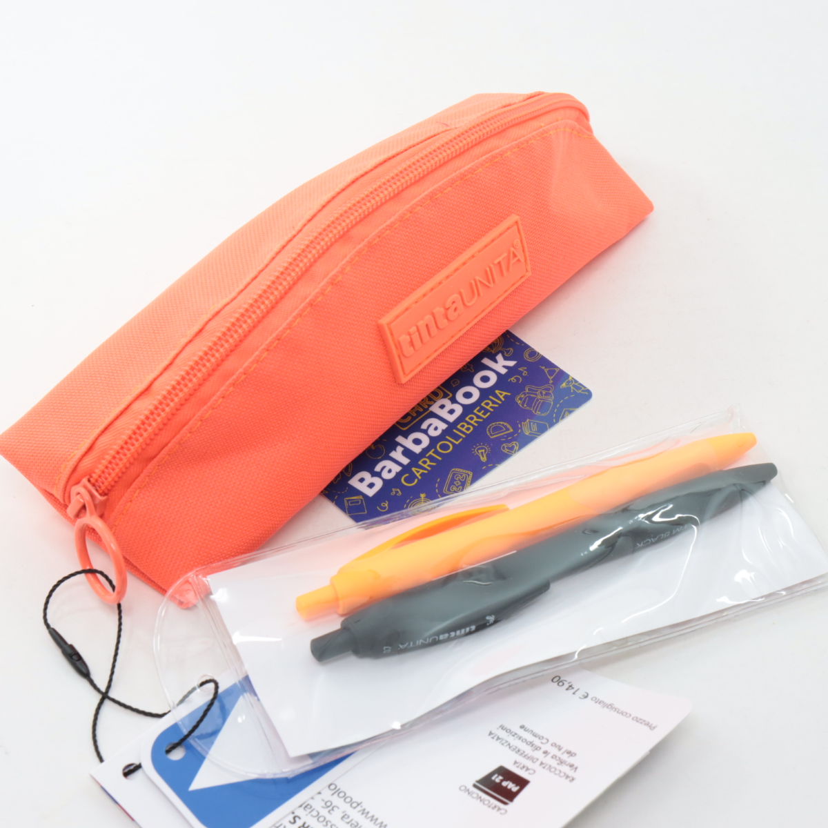 ASTUCCIO POUCH TRIANGOLARE TINTA UNITA EXCELLENT 61374 ARCIONE FLUO
