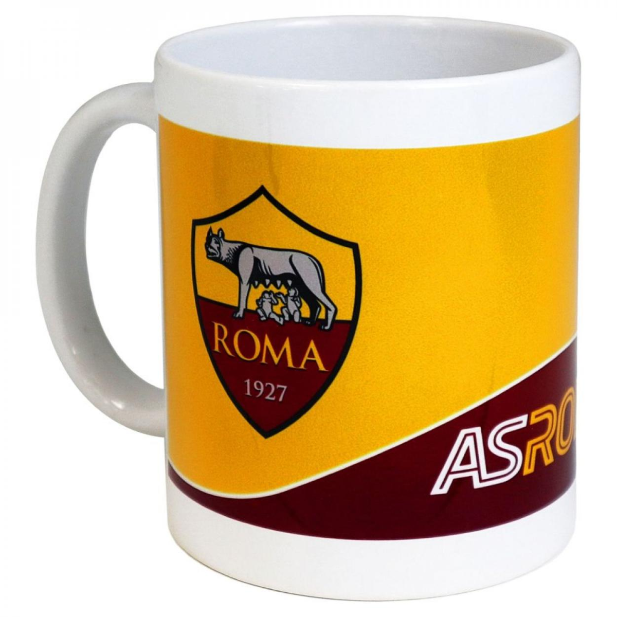 TAZZA MUG INTERNO BIANCO AS ROMA RM1351