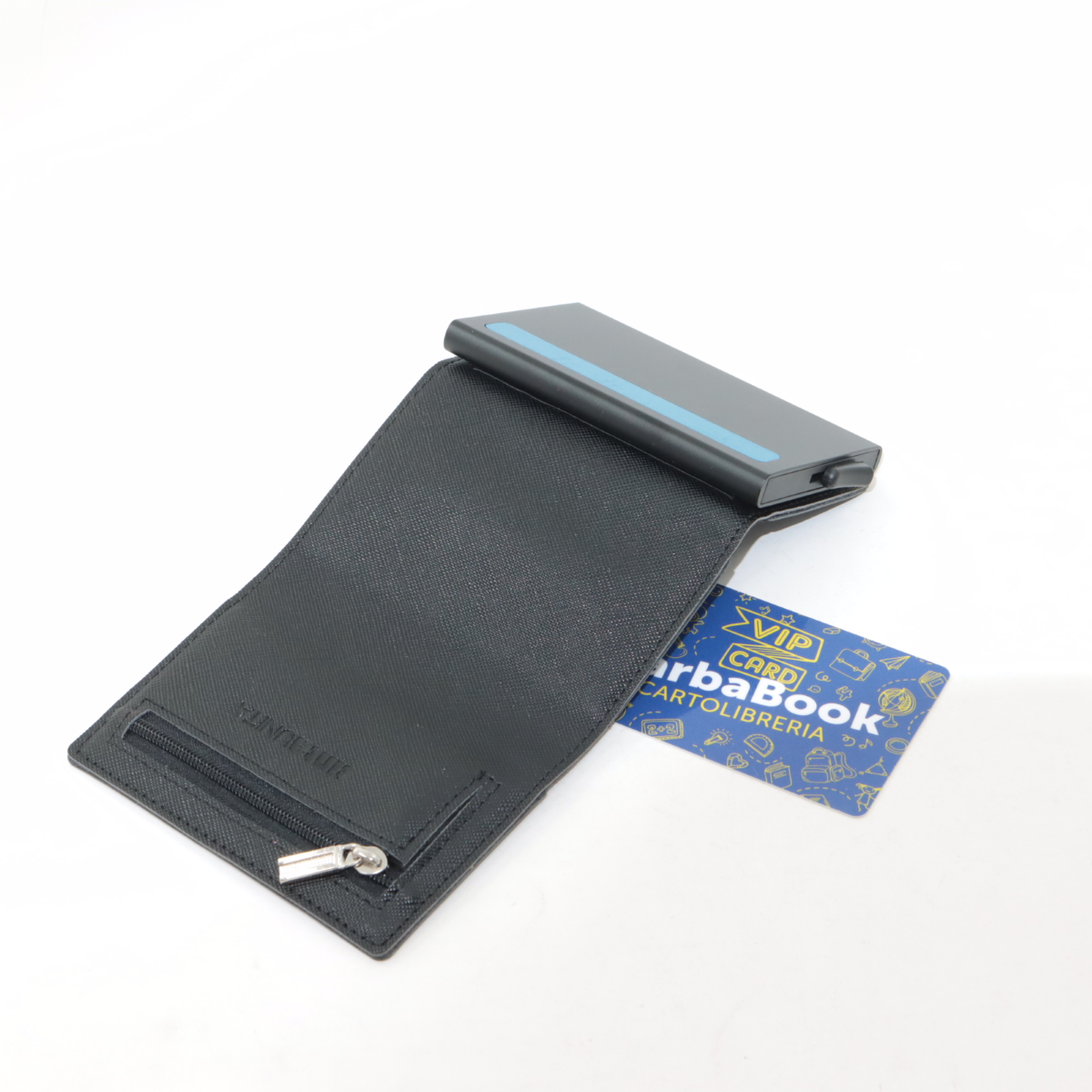 PORTAFOGLIO PORTACARDS PLUS RFID TINTAUNITA 61803 BLU