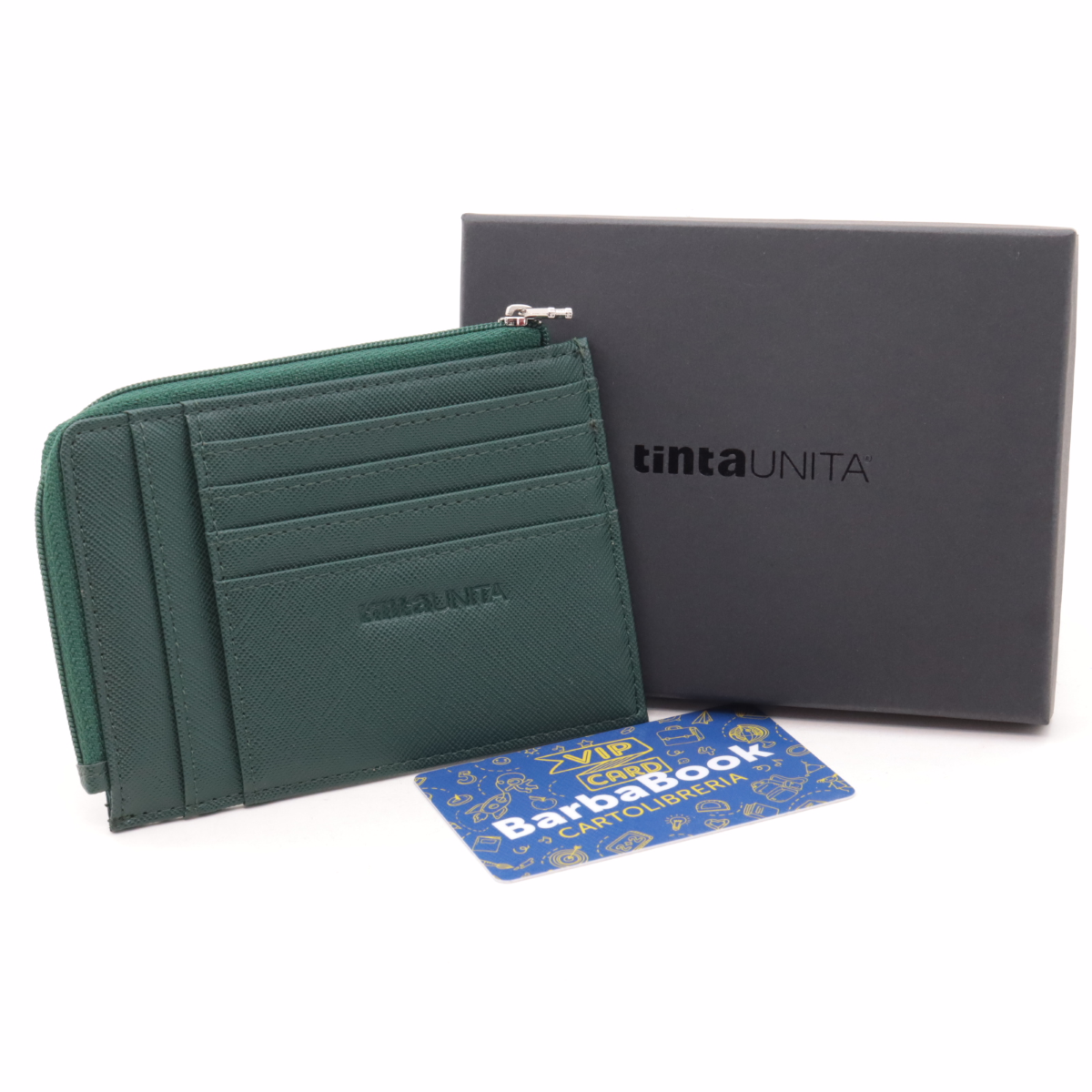 PORTAFOGLIO PORTACARDS SLIM TINTAUNITA 61803 VERDE