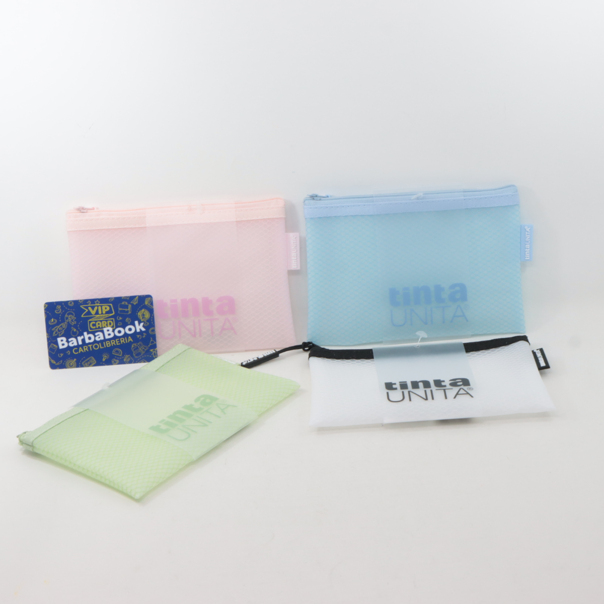 BUSTINA POUCHETTE IN EVA MESH PORTA DOCUMENTI TINTAUNITA A6 61554