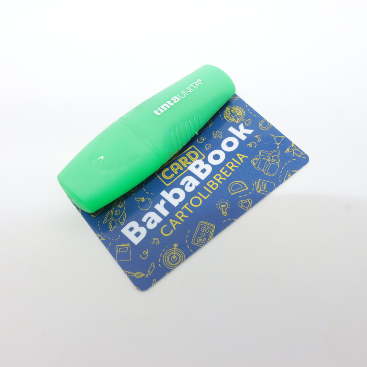 MINI EVIDENZIATORE PALETTE TINTA UNITA 17 VERDE FLUO 61718