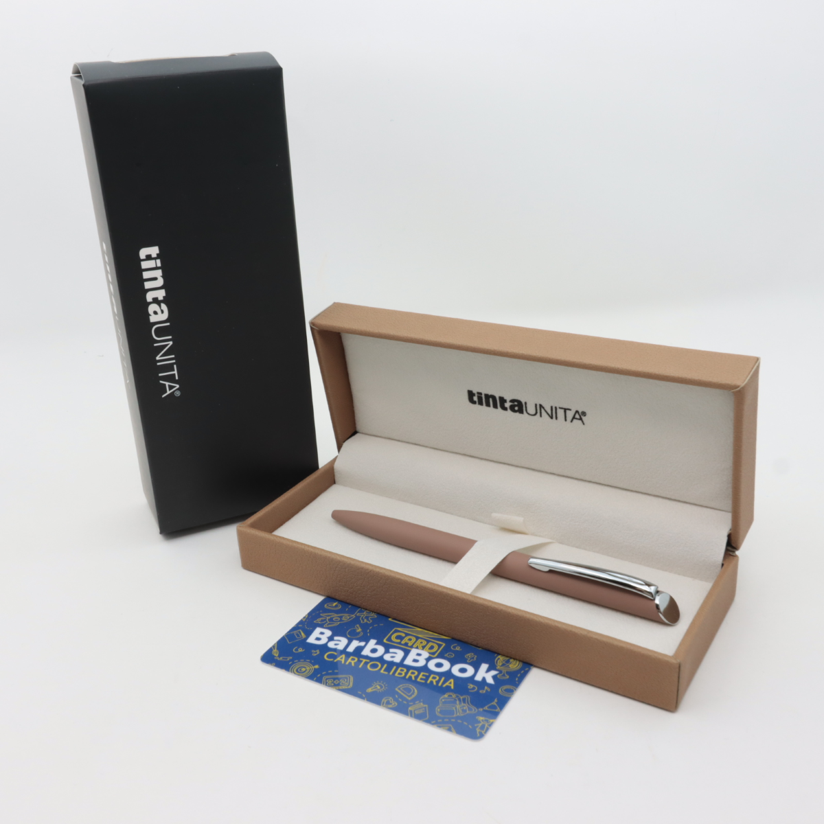 PENNA REGALO A SFERA TINTAUNITA ELEGANCE 61694 MARRONE