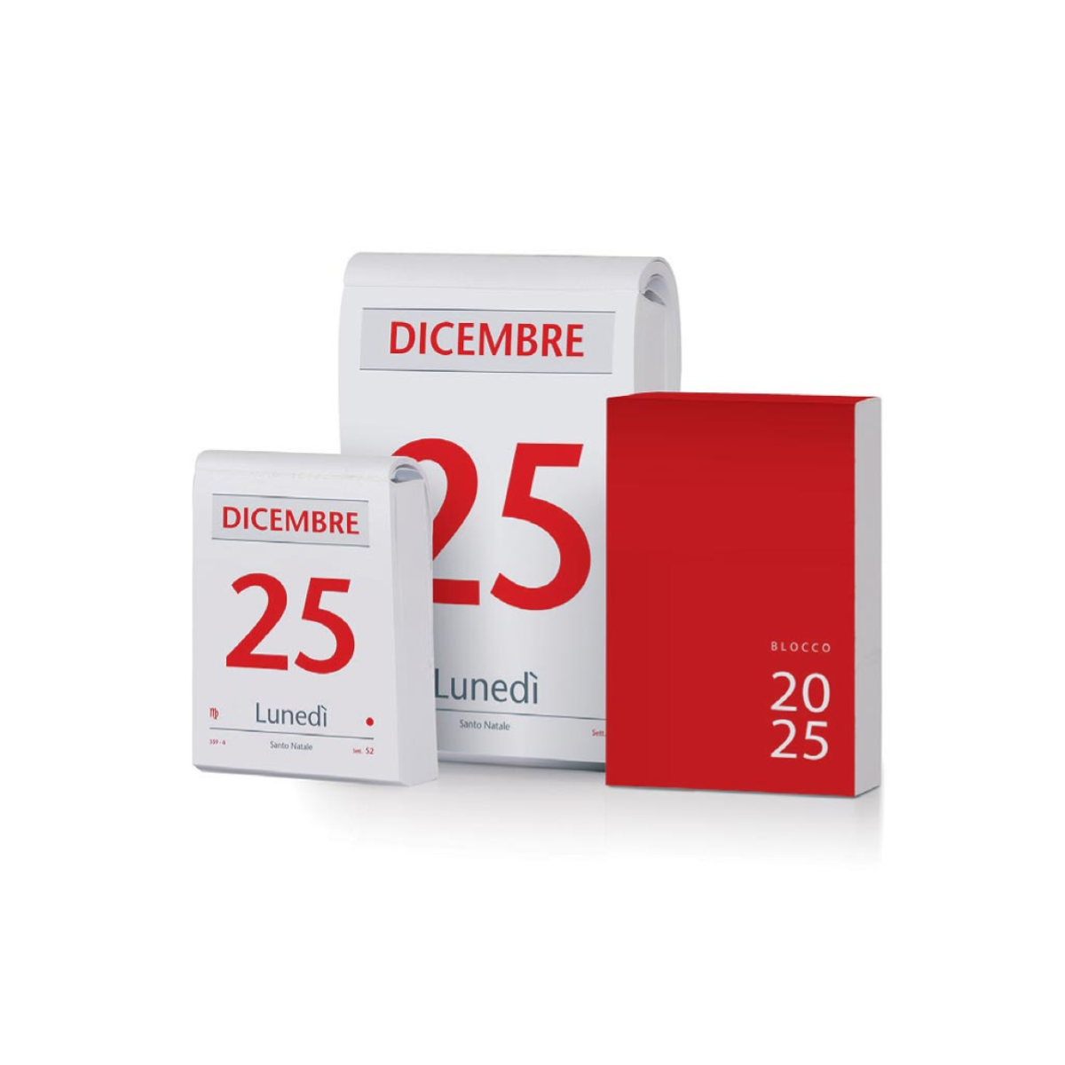 CALENDARIO GIORNALIERO 2025 INTEMPO ART.7295BM CM. 8 X 12