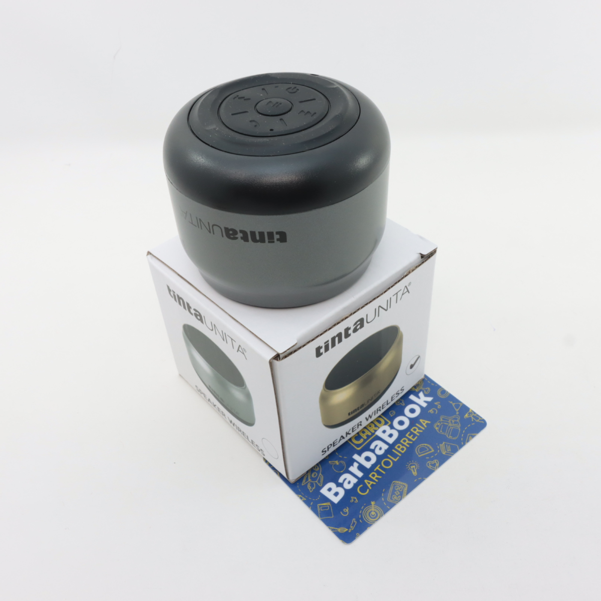 CASSA SPEAKER WIRELESS BLUETOOTH TINTAUNITA 61782 GRIGIO SCURO