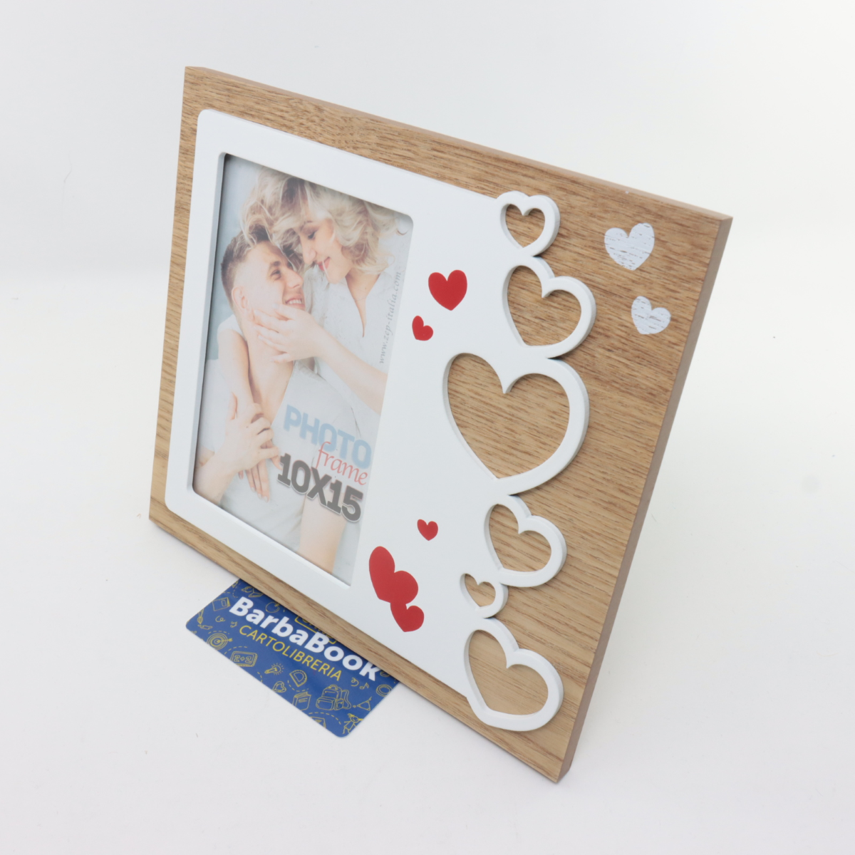 CORNICE CUORI MOD. GIORGIA V CM. 10 X 15 ART. WH2846