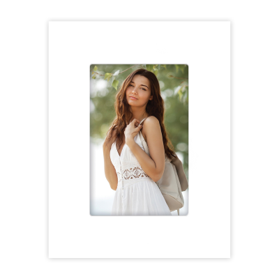 CORNICE BIANCA MOD. AMANTEA CM. 10 X 15 ART. AW2246