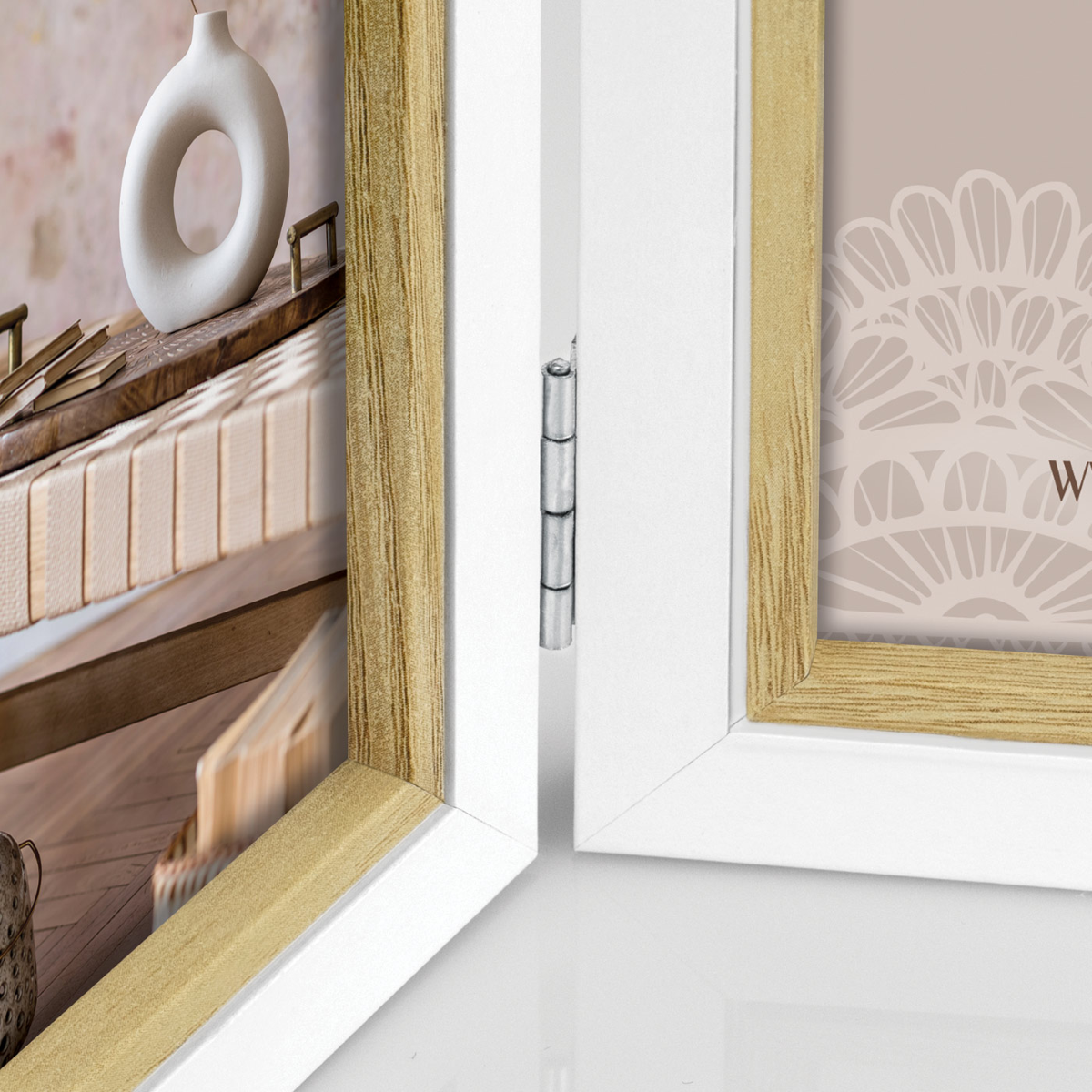 CORNICE DOPPIA AYAS 2Q CM. 2 X 10 X 15 ART. CV263