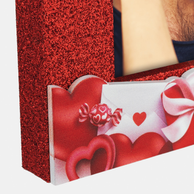 CORNICE CUORI MOD. DEVA HORIZONTAL CM. 10 X 15 ART. NL796H