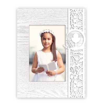 CORNICE PRIMA COMUNIONE MOD. EMILIA CM. 10 X 15 ART. PL3546