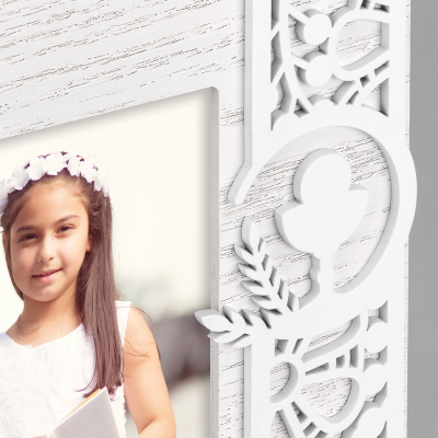 CORNICE PRIMA COMUNIONE MOD. EMILIA CM. 10 X 15 ART. PL3546