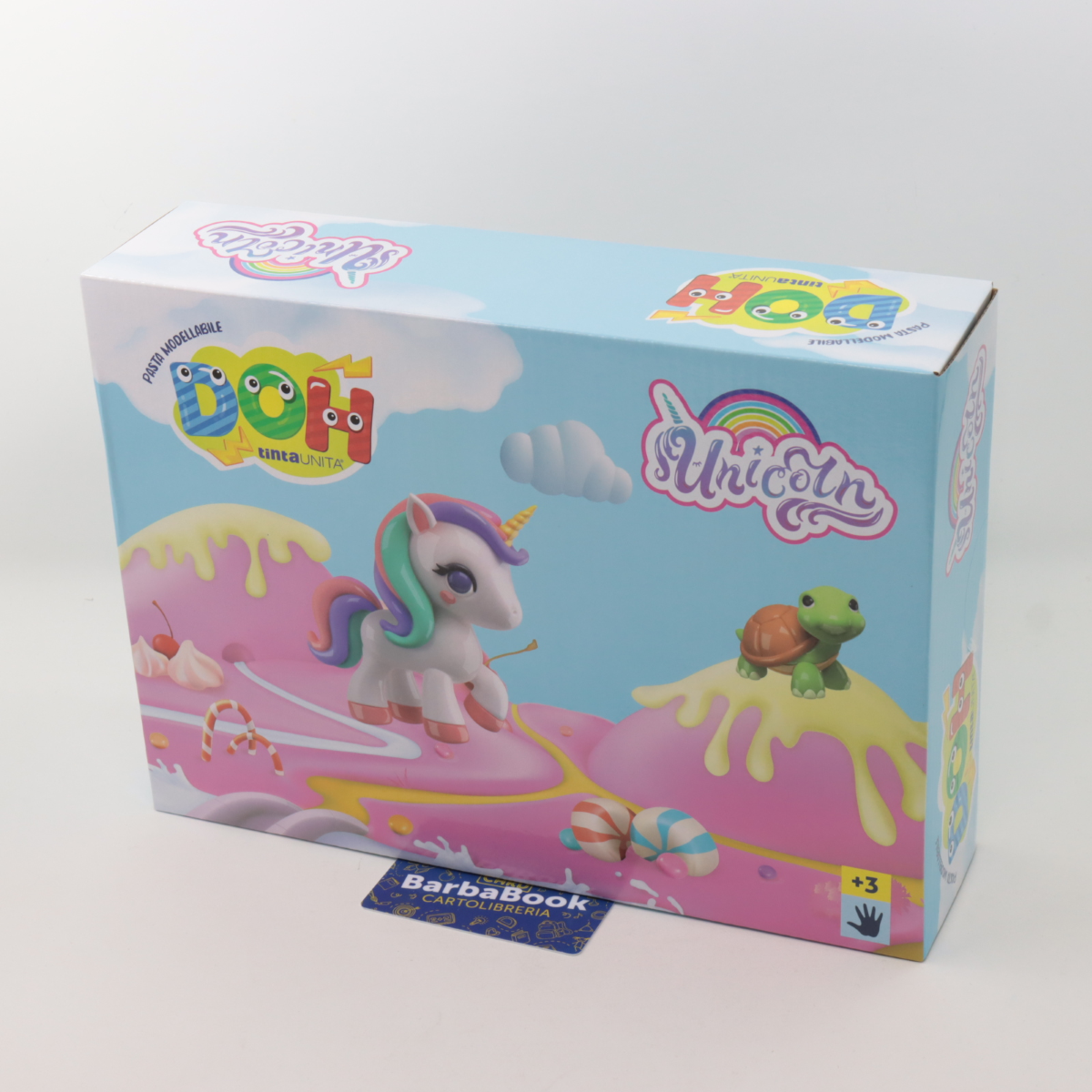 SET PASTA MODELLABILE DOH PICCOLI UNICORNI TINTA UNITA 61772